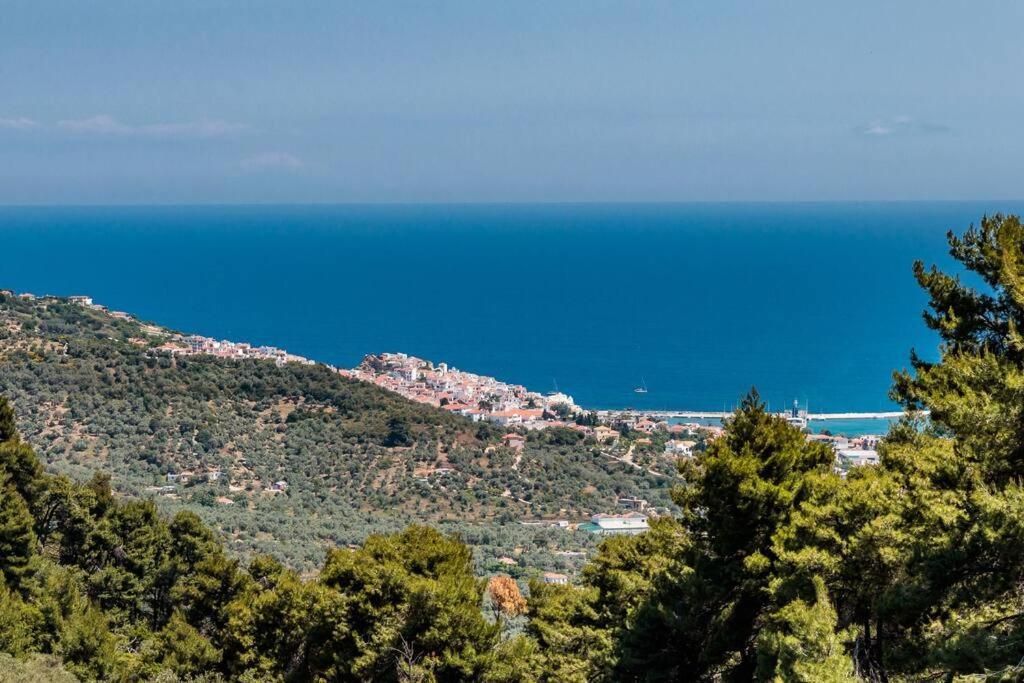 Villa Koukounaria Скопелос Екстериор снимка