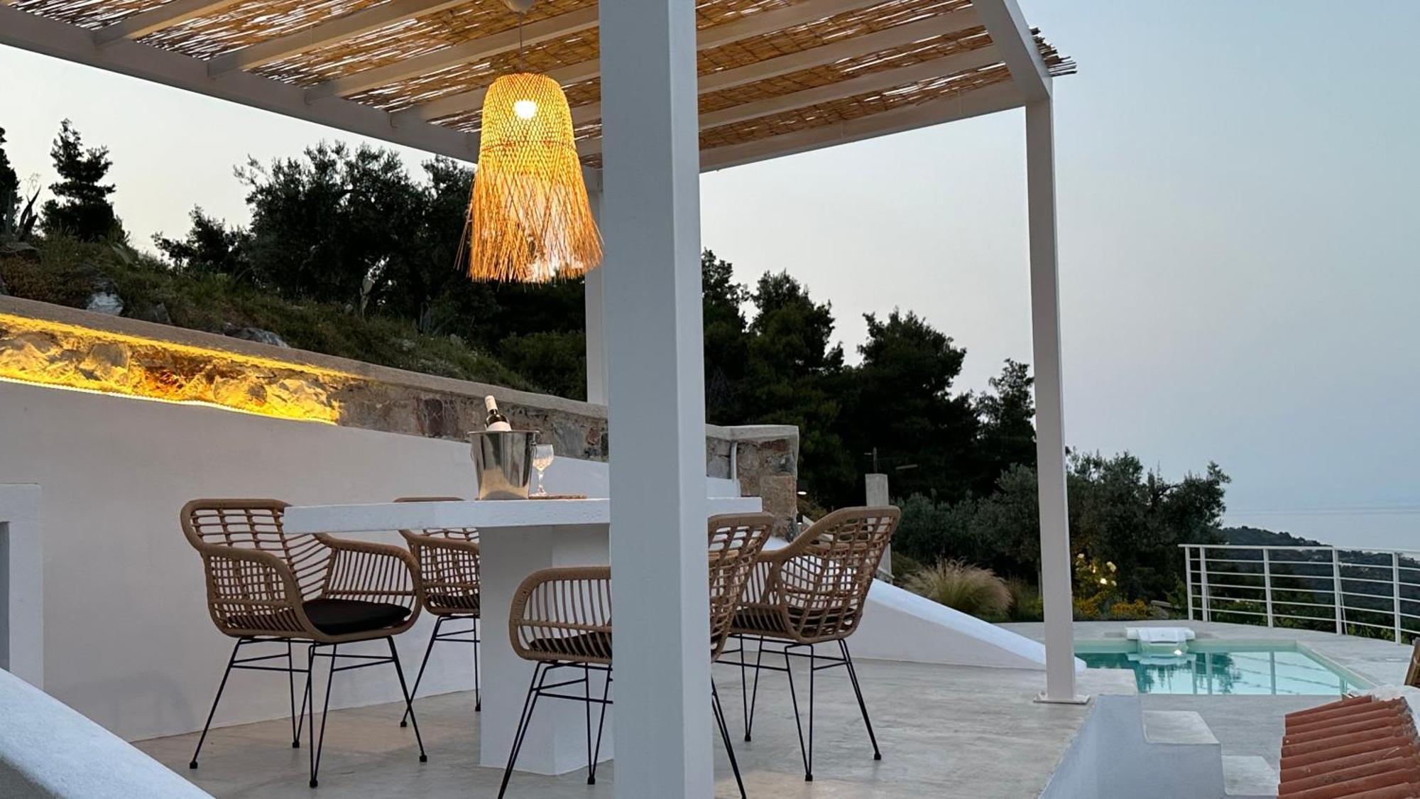 Villa Koukounaria Скопелос Екстериор снимка