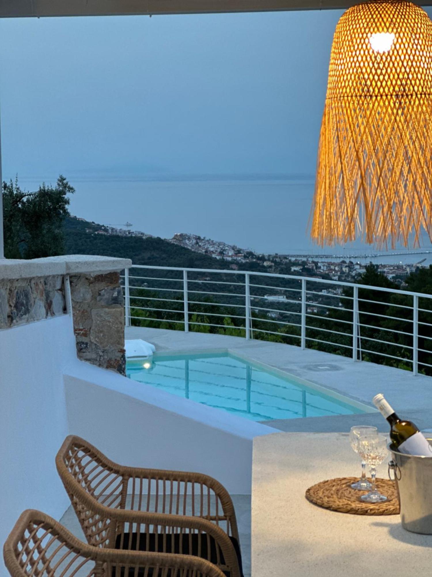 Villa Koukounaria Скопелос Екстериор снимка